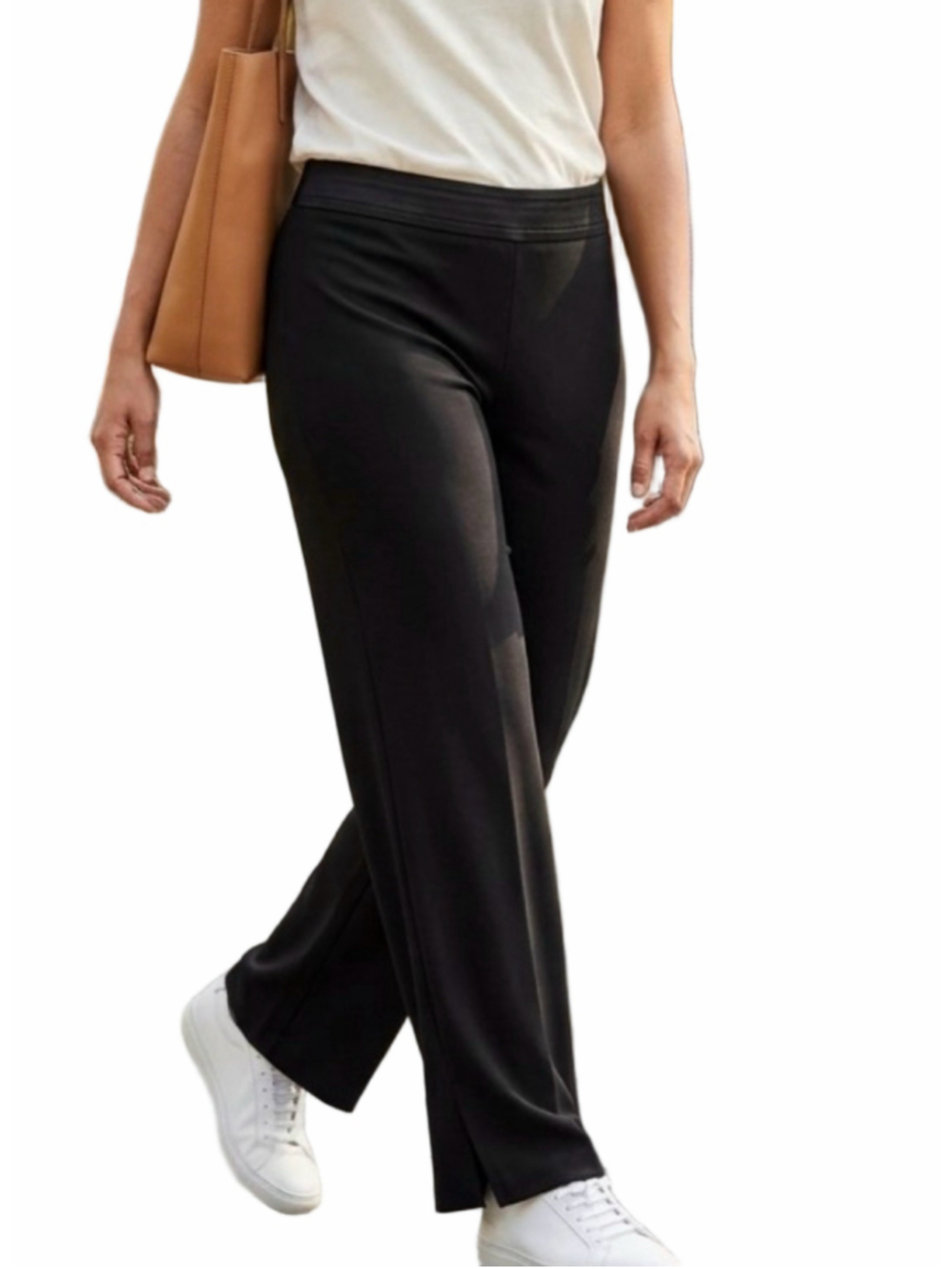 Joseph Ribkoff Black Trousers Woman’s Size 14 stretch office 2051